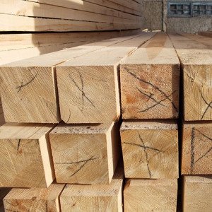 Обрезной брус из лиственницы 150x150x6000 мм Обрезной брус из лиственницы 150x150x6000 мм