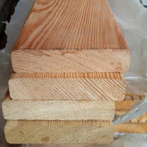 Палубная доска из лиственницы класс С 40x140x3000 мм Палубная доска из лиственницы класс С 40x140x3000 мм