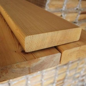 Палубная доска из лиственницы класс А 45x140x3000 мм Палубная доска из лиственницы класс А 45x140x3000 мм