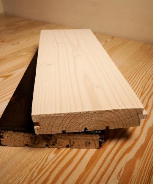 Половая доска из сосны класс А 20x120x6000 мм